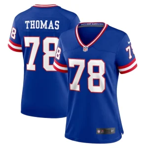 Andrew thomas new york giants nike womens classic player game jersey Royal