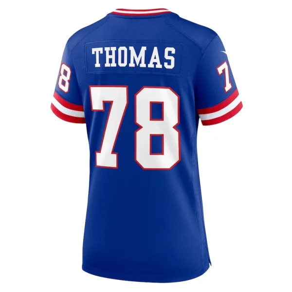 Andrew thomas new york giants nike womens classic player game jersey Royal L