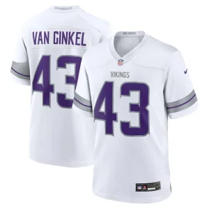 Andrew van ginkel minnesota vikings nike alternate game jersey White