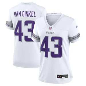 Andrew van ginkel minnesota vikings nike womens alternate game jersey White