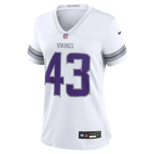 Andrew van ginkel minnesota vikings nike womens alternate game jersey White M