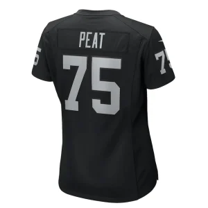 Andrus peat las vegas raiders nike womens game jersey Black L