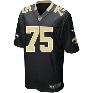 Andrus peat new orleans saints nike game player jersey Black M