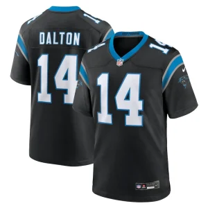 Andy dalton carolina panthers nike team game jersey Black