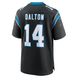 Andy dalton carolina panthers nike team game jersey Black L