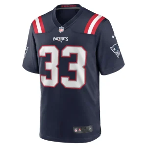 Anfernee jennings new england patriots nike team game jersey Navy M