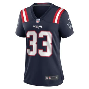 Anfernee jennings new england patriots nike womens team game jersey Navy M