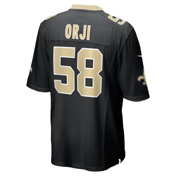 Anfernee orji new orleans saints nike team game jersey Black L