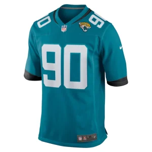 Angelo blackson jacksonville jaguars nike team game jersey Teal M