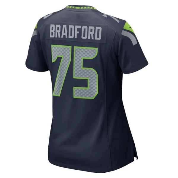 Anthony bradford seattle seahawks nike womens team game jersey College navy L