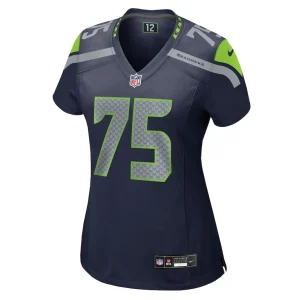 Anthony bradford seattle seahawks nike womens team game jersey College navy M
