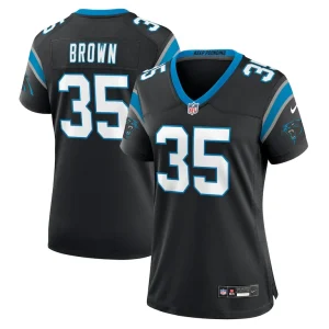 Anthony brown carolina panthers nike womens game jersey Black