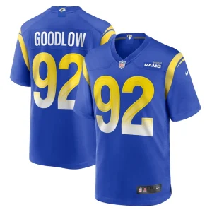 Anthony goodlow los angeles rams nike game jersey Royal