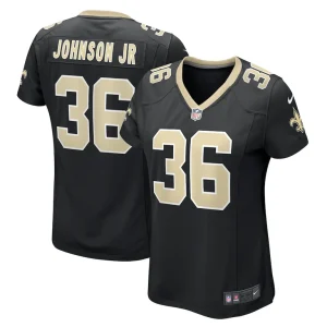Anthony johnson new orleans saints nike womens team game jersey Black