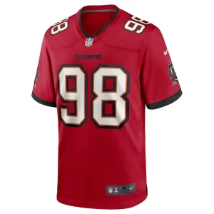 Anthony nelson tampa bay buccaneers nike game jersey Red M