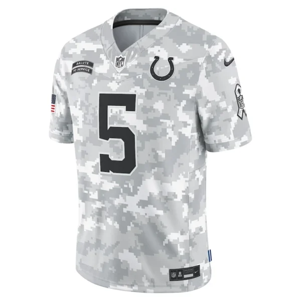 Anthony richardson indianapolis colts nike 2024 salute to service limited jersey Arctic camo M