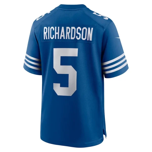 Anthony richardson indianapolis colts nike alternate game jersey Royal L
