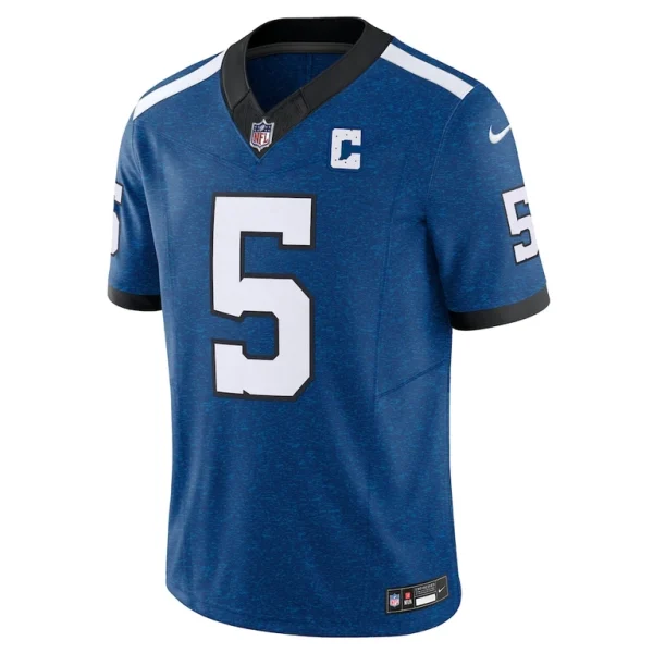 Anthony richardson indianapolis colts nike alternate vapor f.u.s.e. limited jersey Royal M