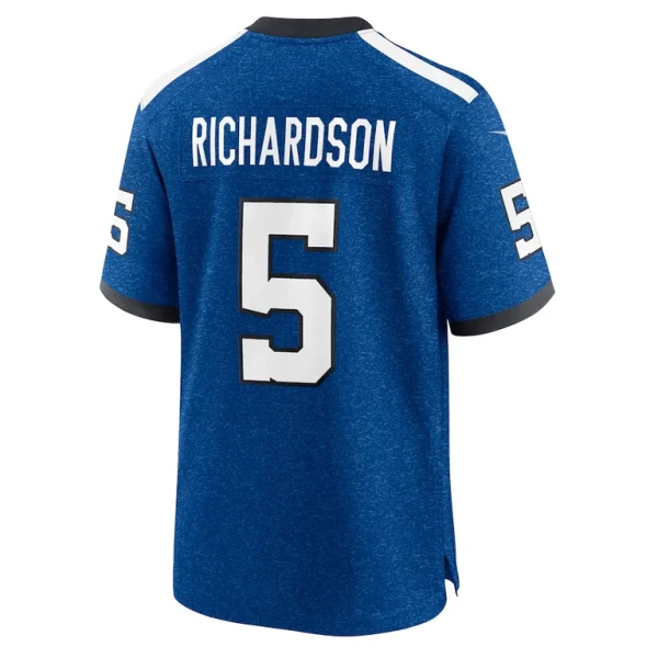 Anthony richardson indianapolis colts nike indiana nights alternate game jersey Royal L