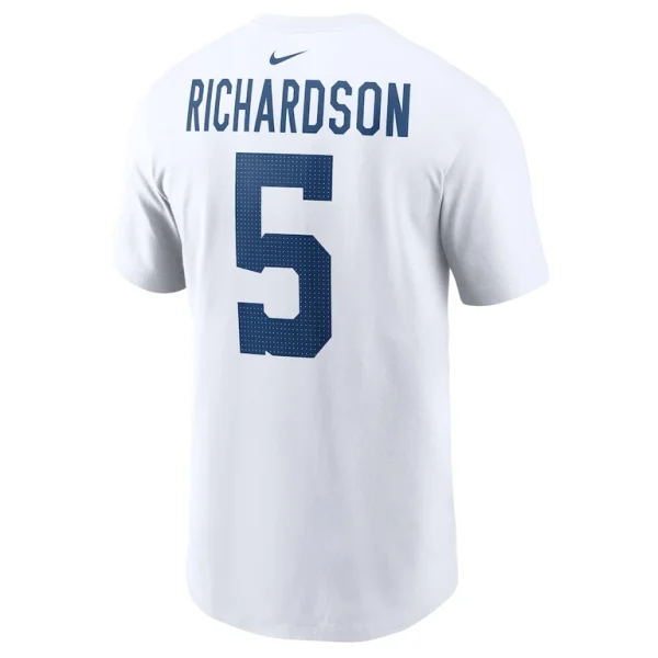 Anthony richardson indianapolis colts nike player name number t shirt White L