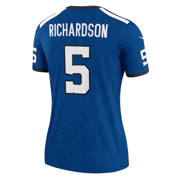 Anthony richardson indianapolis colts nike womens alternate legend player performance top Royal L