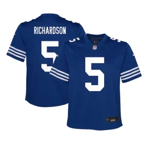 Anthony richardson indianapolis colts nike youth alternate player game jersey Royal