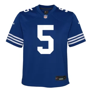 Anthony richardson indianapolis colts nike youth alternate player game jersey Royal Yth M