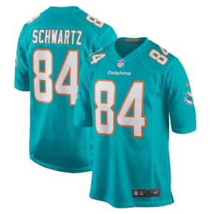 Anthony schwartz miami dolphins nike team game jersey Aqua