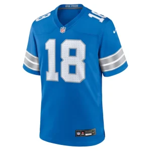 Antoine green detroit lions nike team game jersey Blue M