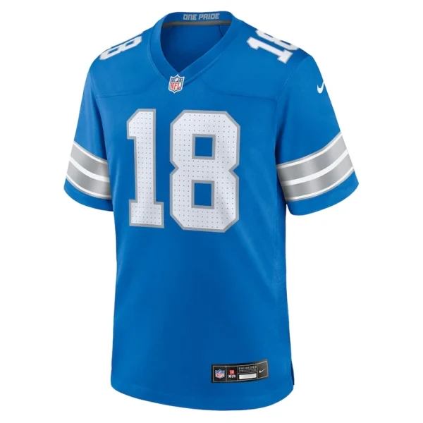 Antoine green detroit lions nike team game jersey Blue M