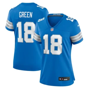 Antoine green detroit lions nike womens team game jersey Blue