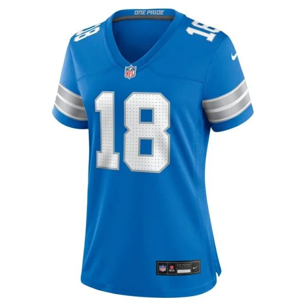 Antoine green detroit lions nike womens team game jersey Blue M