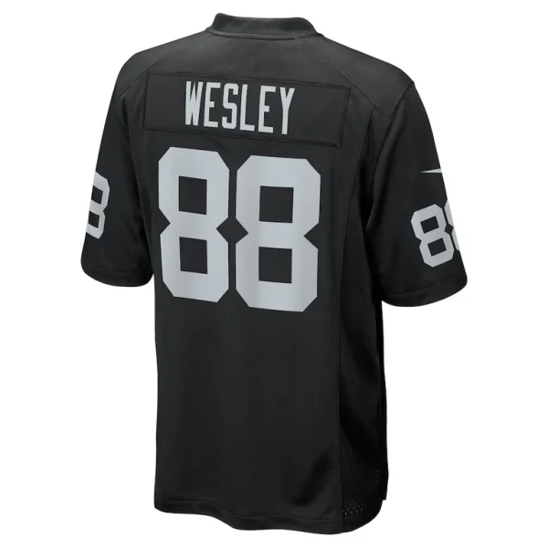 Antoine wesley las vegas raiders nike team game jersey Black L