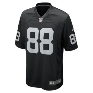 Antoine wesley las vegas raiders nike team game jersey Black M