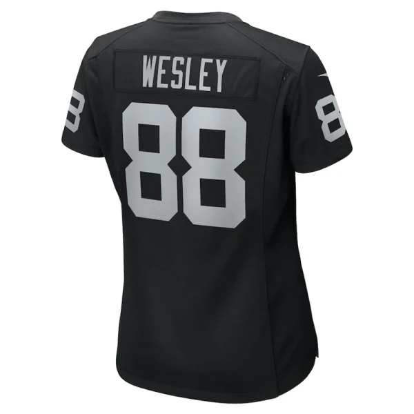 Antoine wesley las vegas raiders nike womens team game jersey Black L