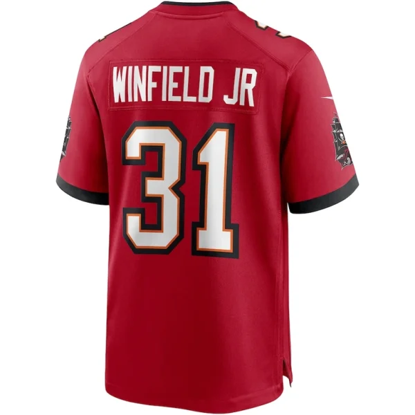 Antoine winfield jr. tampa bay buccaneers nike game jersey Red L