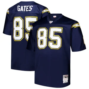 Antonio gates los angeles chargers mitchell ness big tall 2006 team legacy retired player jersey Navy