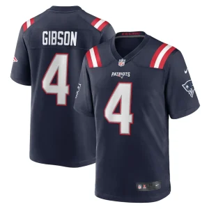 Antonio gibson new england patriots nike game jersey Navy