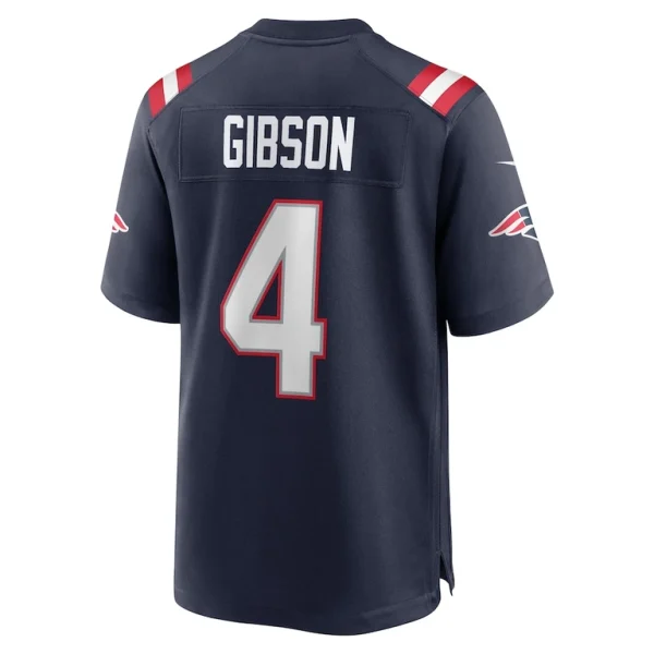 Antonio gibson new england patriots nike game jersey Navy L