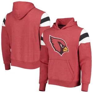 Arizona cardinals 47 premier nico pullover hoodie Heathered cardinal