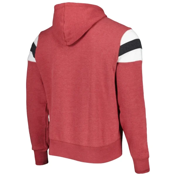 Arizona cardinals 47 premier nico pullover hoodie Heathered cardinal L