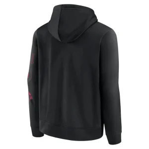 Arizona cardinals achopeca blackout pullover hoodie Black L