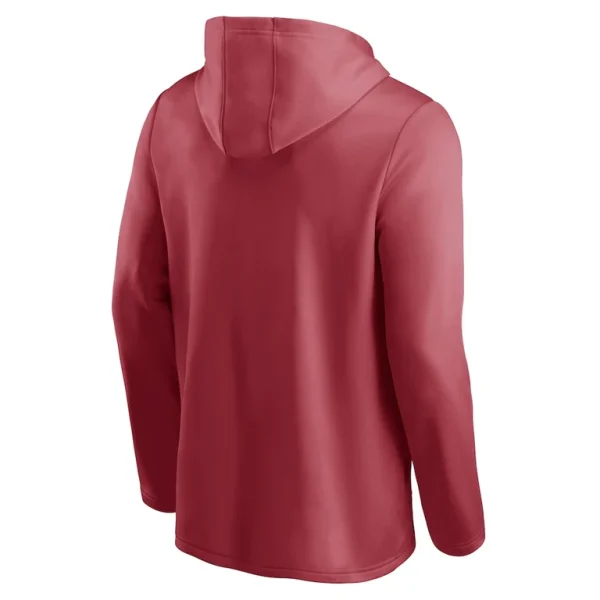 Arizona cardinals achopeca defender full zip hoodie jacket cardinal Cardinal L