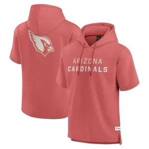 Arizona cardinals achopeca elements future ground lettering short sleeve pullover hoodie Red