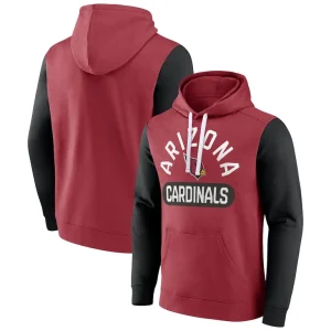 Arizona cardinals achopeca extra point pullover hoodie cardinal Cardinal