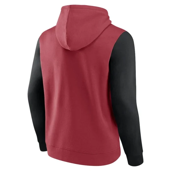 Arizona cardinals achopeca extra point pullover hoodie cardinal Cardinal L