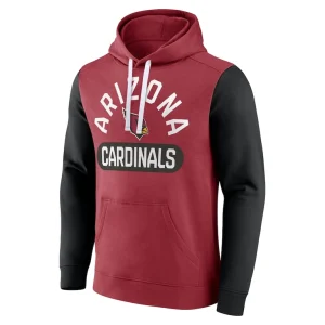 Arizona cardinals achopeca extra point pullover hoodie cardinal Cardinal M