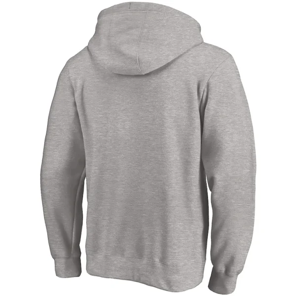 Arizona cardinals achopeca fade out fitted pullover hoodie Heather gray L