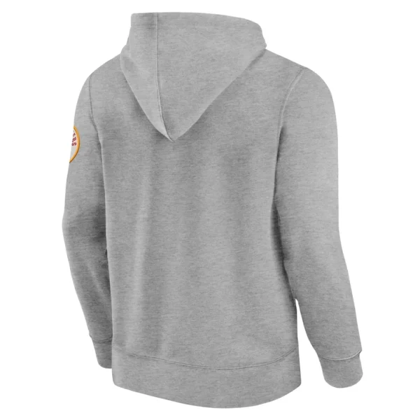Arizona cardinals achopeca label maker pullover hoodie Heather gray L