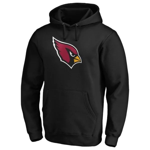 Arizona cardinals achopeca primary logo fitted pullover hoodie Black M